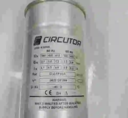 2. CIRCUTOR R20535 CLZ-FP 40/3 CONDENSADOR Y REACTANCIA NUEVO