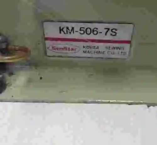 4. Máquina de coser SUNSTAR KM-506-7S