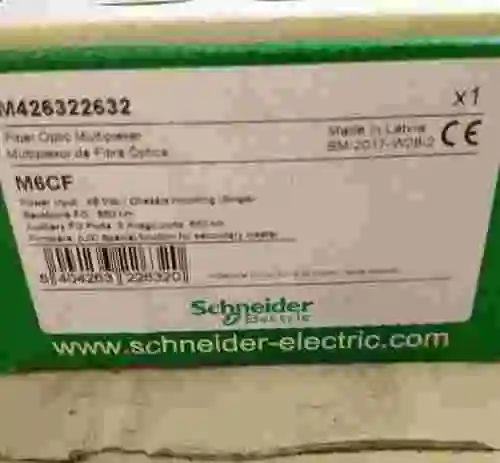 4. Multiplexor de Fibra Óptica SCHNEIDER ELECTRIC M426322632