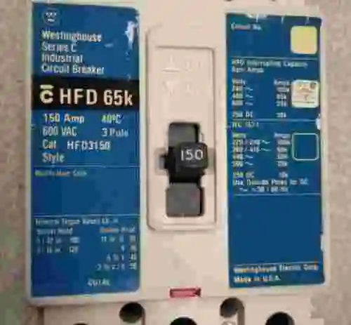 2. INTERRUPTOR WESTINGHOUSE HFD65K