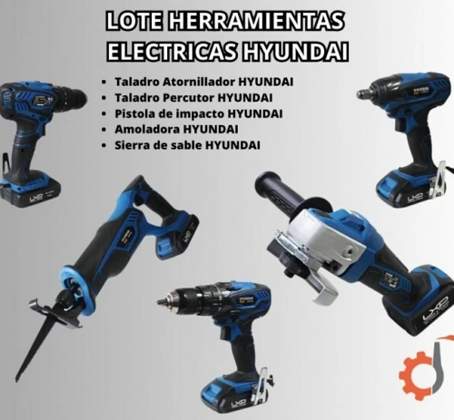 1. LOTE HERRAMIENTAS ELECTRICAS HYUNDAI