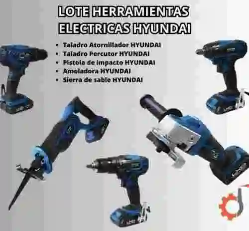 1. LOTE HERRAMIENTAS  ELECTRICAS HYUNDAI