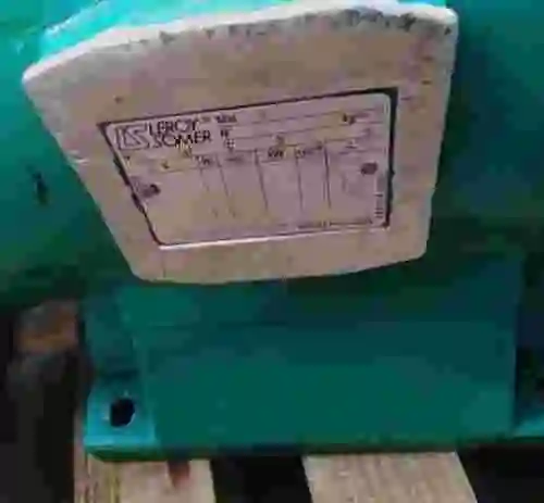 2. MOTOR LEROY SOMER P160 M-T