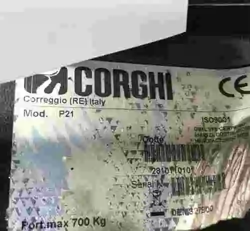 3. Balanceadora Corghi P21