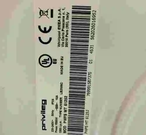 3. Lavadora Privileg 6 kg