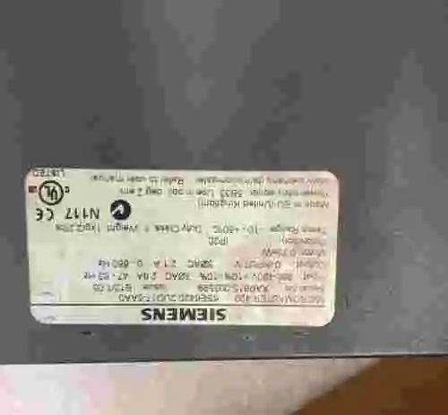 3. SIEMENS MICROMASTER 420 6SE6420-2UD17-5AA0