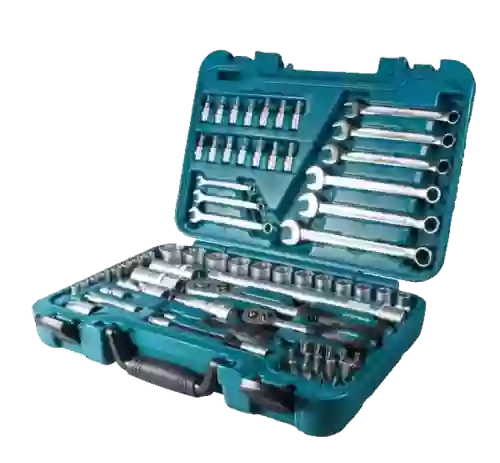 2. LOTE HYUNDAI Compresor 24L + Kit herramientas neumaticas + Kit herramientas 70 piezas