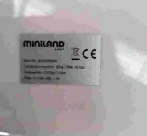 2. Bascula para bebes MINILAND BABY 5005089041