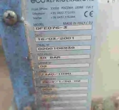 3. Evaporador ECO DFE076-3
