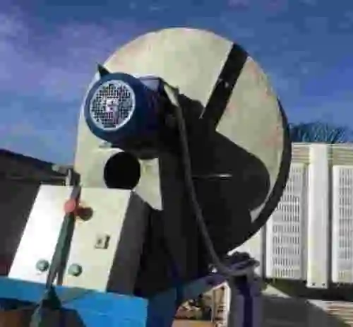2. Equipo aspirador de polvo y viruta para taller de madera con turbina de 5,5 kw