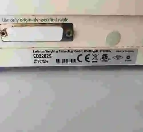 3. BALANZA SARTORIUS / EXTEND ED2202S