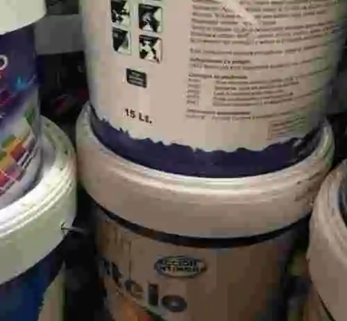 4. LOTE DE PINTURA PLASTICA