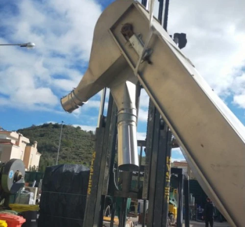 3. Cinta transportadora de acero inoxidable