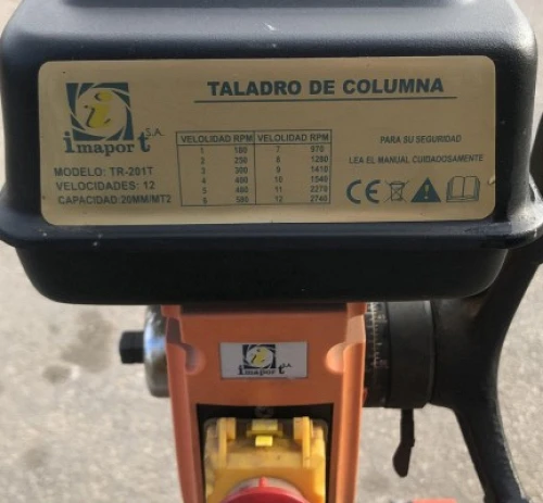 2. Taladro de columna IMAPORT TR-201T