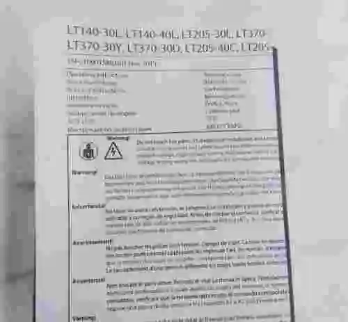 3. ABB LT205-40L TOTALMENTE NUEVO