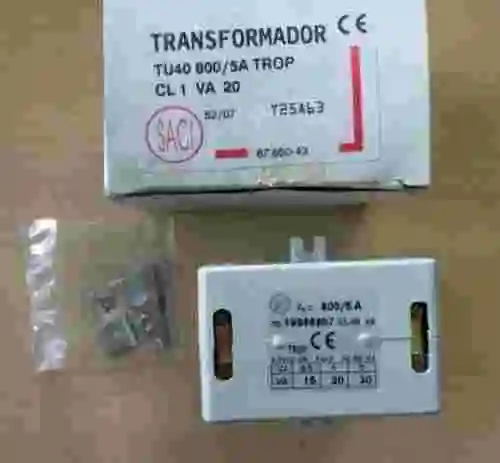 2. TRANSFORMADOR SACI TU40 800/5A