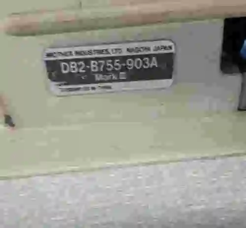 3. Máquinas de coser BROTHER F-40 DB2-B755-903A