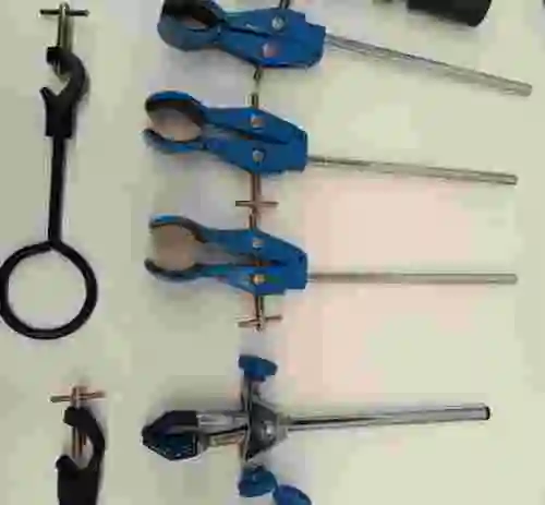 3. Lote de 2x soportes + 8x abrazaderas